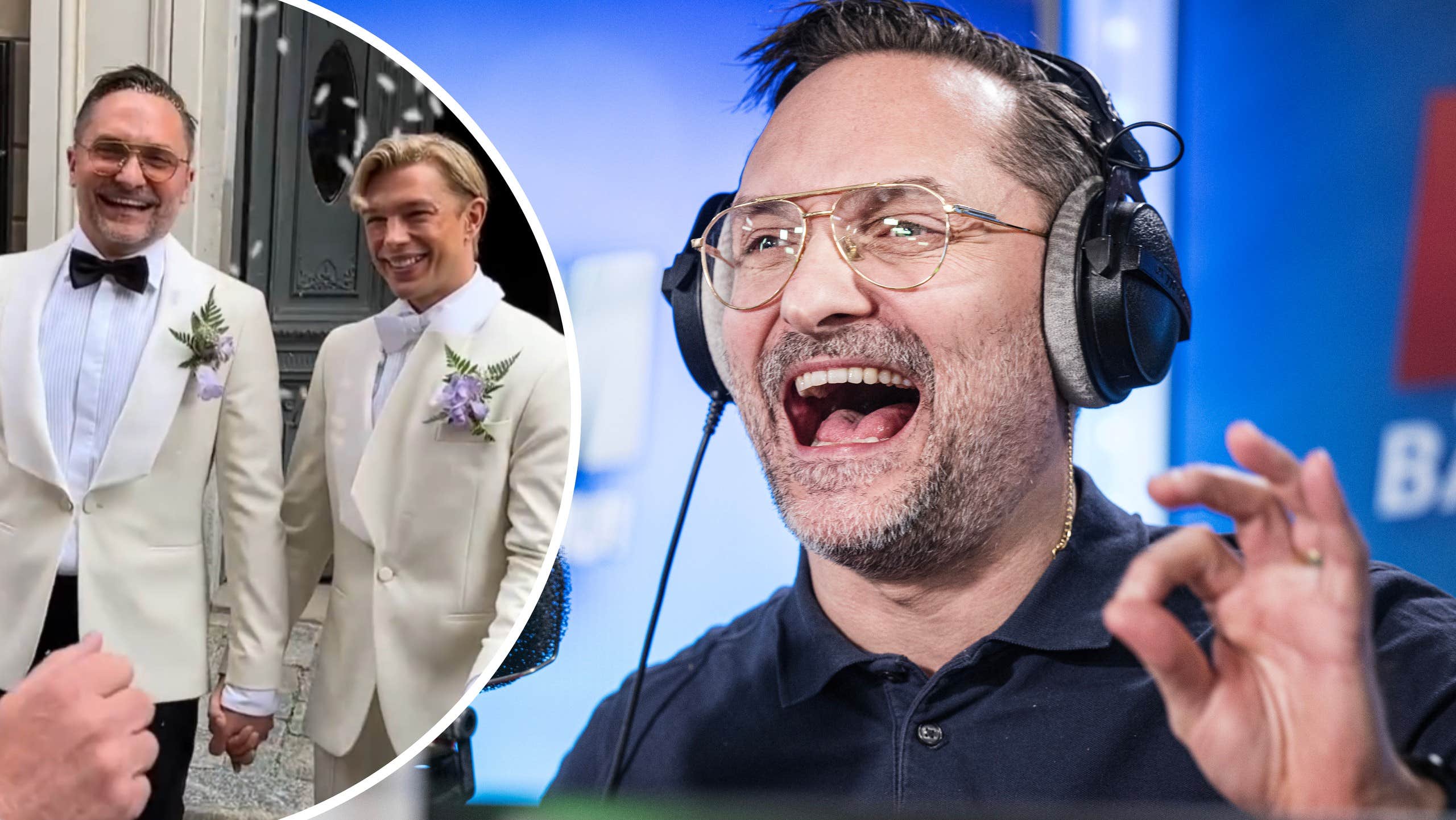 Radioprofilen Roger Nordin har gift sig | Nöje