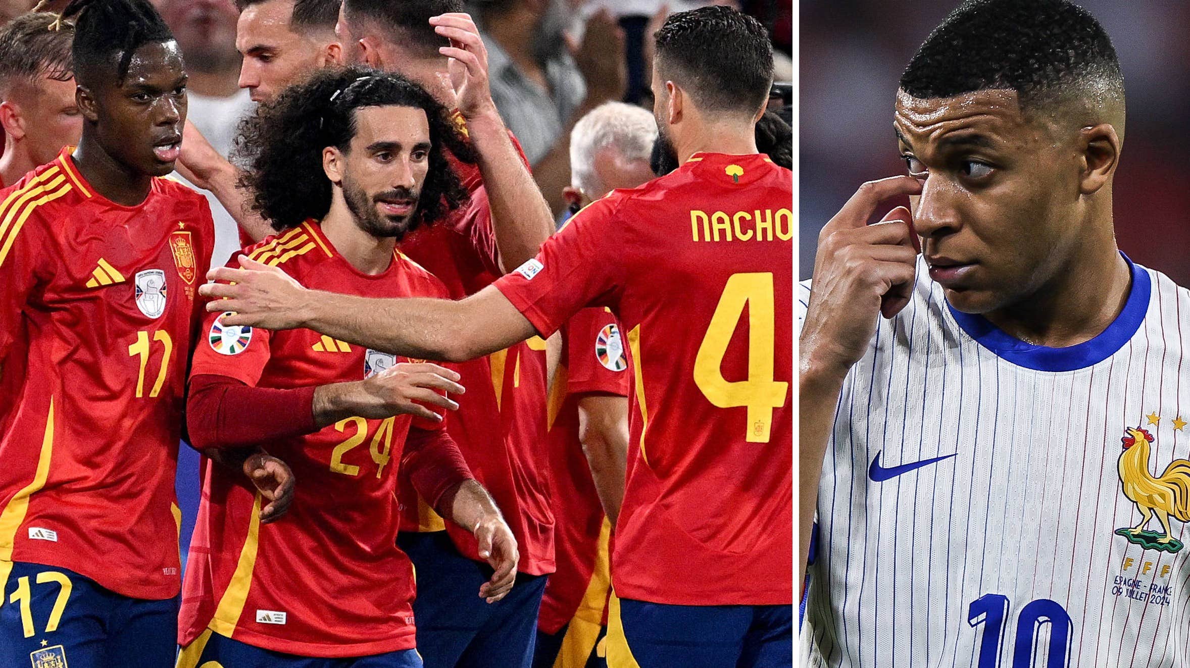 Spanien klart för EM-final efter blixtvändning mot Frankrike | Fotboll