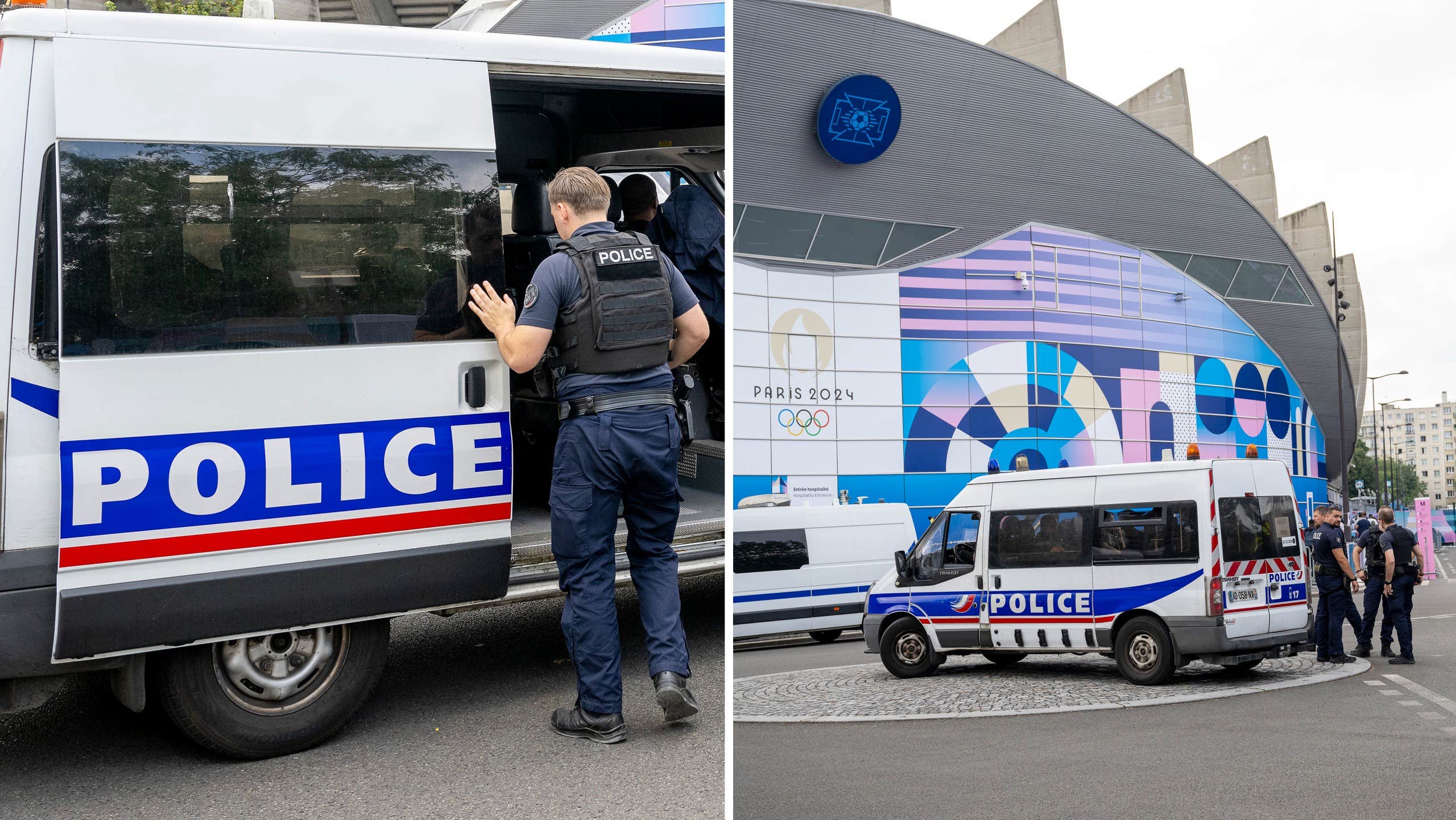 Uppgifter: Bomblarm vid Parc des Princes | OS 2024