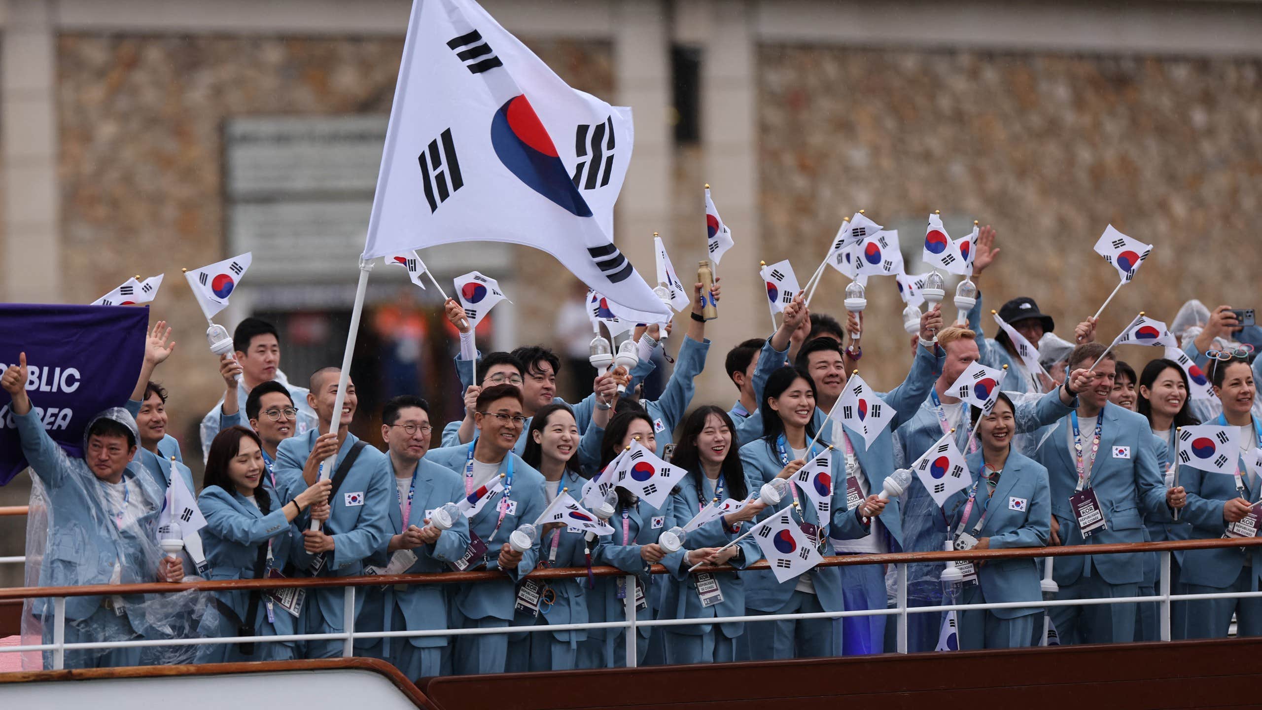 Sydkorea presenterades som Nordkorea under OS-invigningen | OS 2024