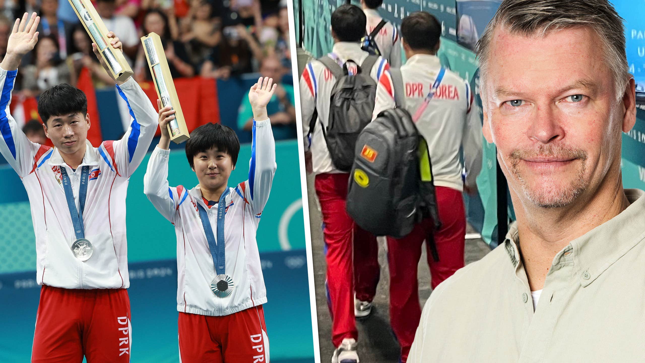 Nordkoreanska paret är
OS mest gåtfulla historia | OS 2024