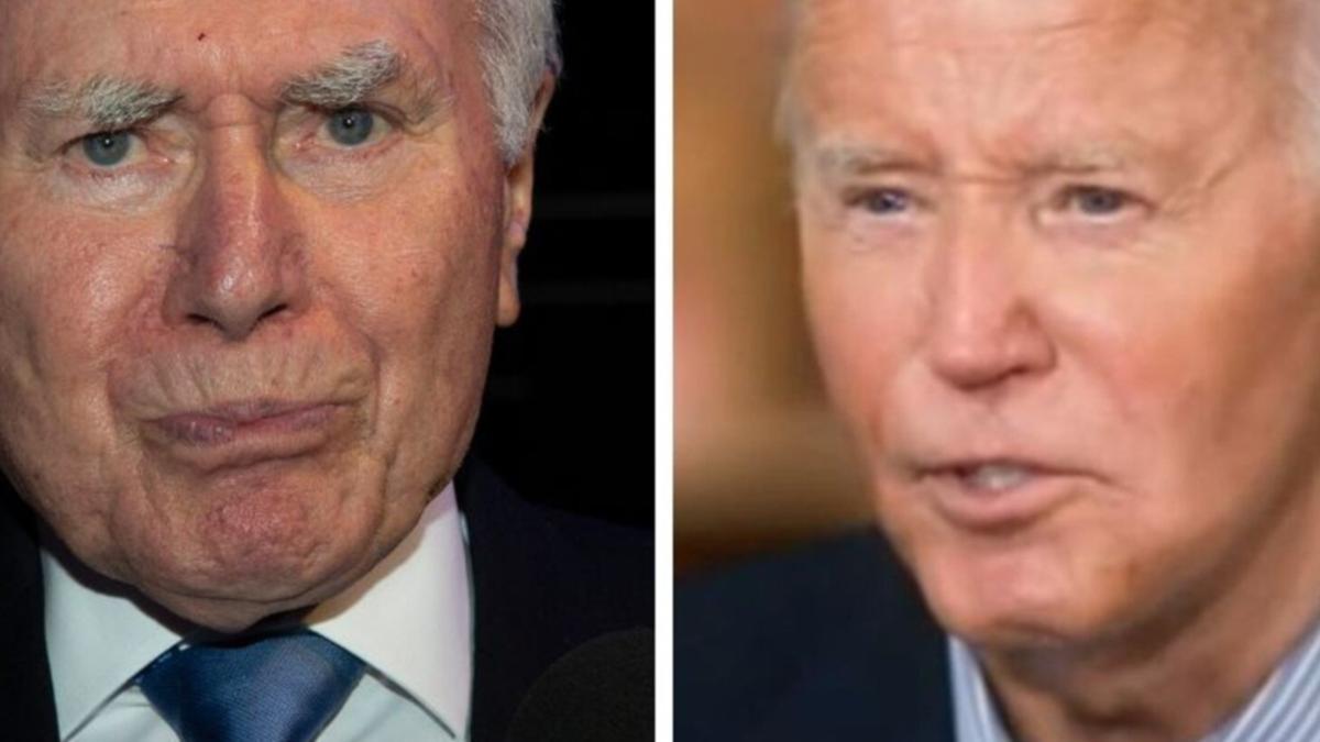 John Howard säger att USA:s president Joe Biden borde ha blivit ”knackad på axeln för några år sedan”