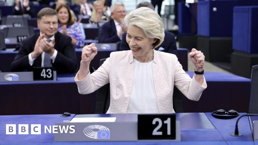 Ursula von der Leyen säkrar fem års toppjobb i EU