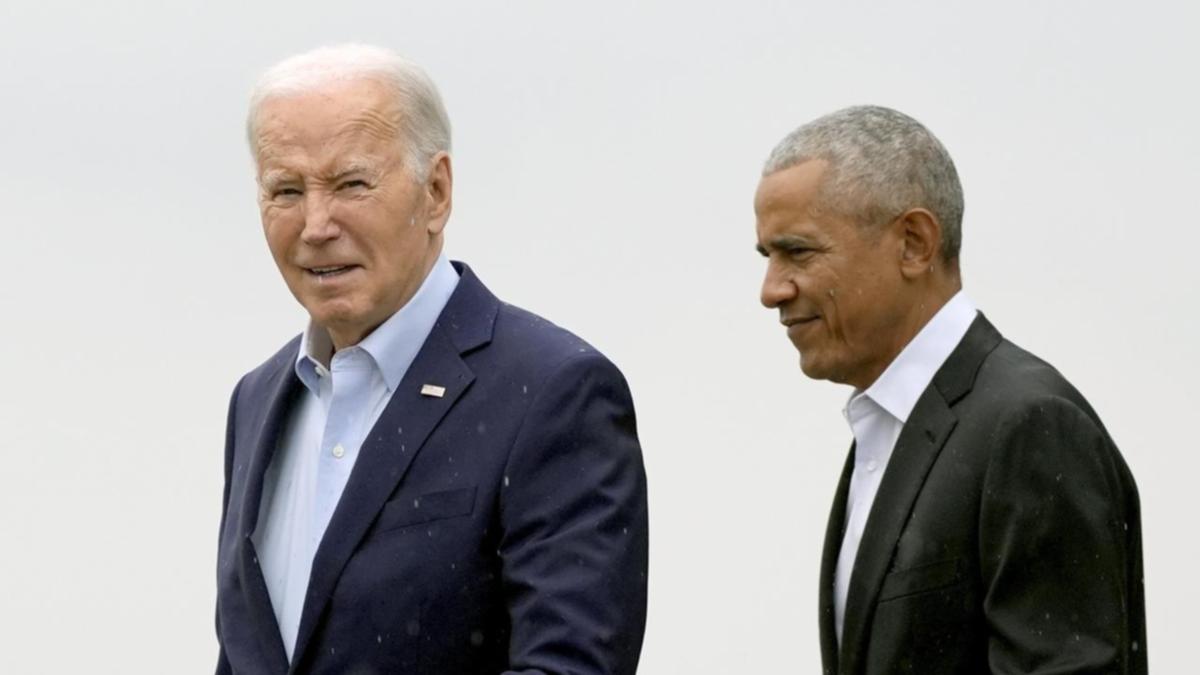 USA:s före detta president Barack Obama uppmanar Joe Biden att avgå och låta en annan ställa upp mot Donald Trump