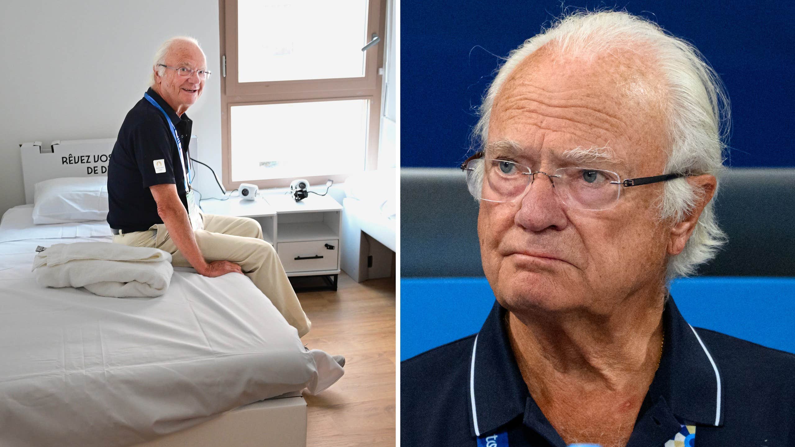 Kung Carl XVI Gustaf om OS-byns ”antisex-sängar” | OS 2024