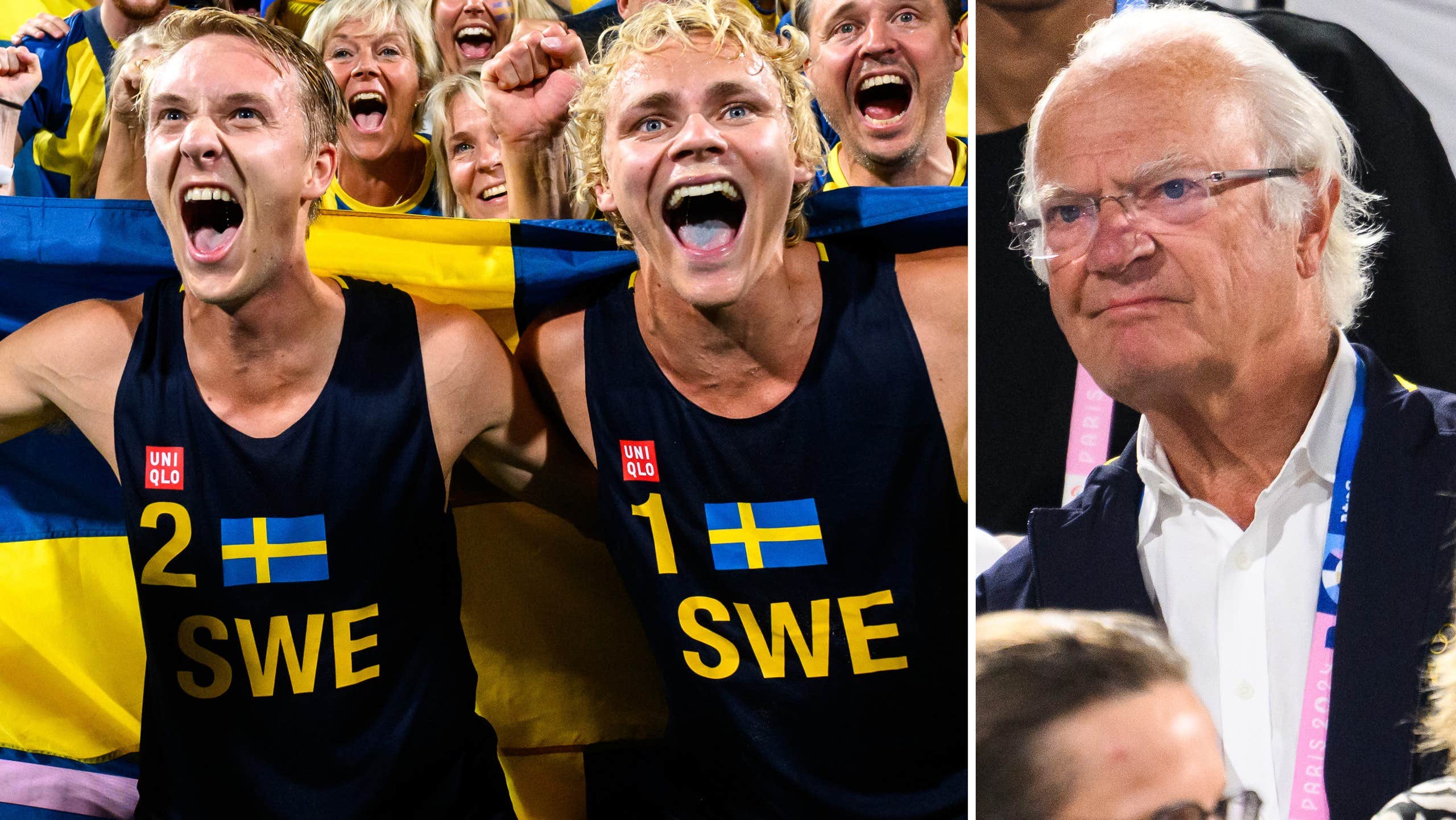 David Åhman och Jonatan Hellvig vinner OS-guld | OS 2024