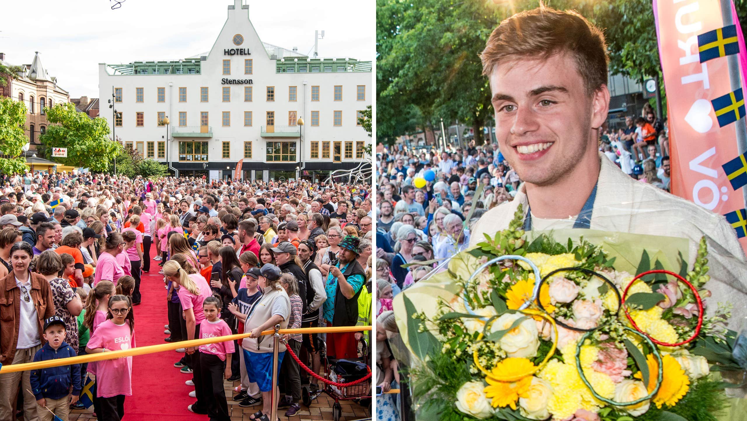 Truls Möregårdh hyllas i Eslöv: ”Ni är helt underbara” | OS 2024