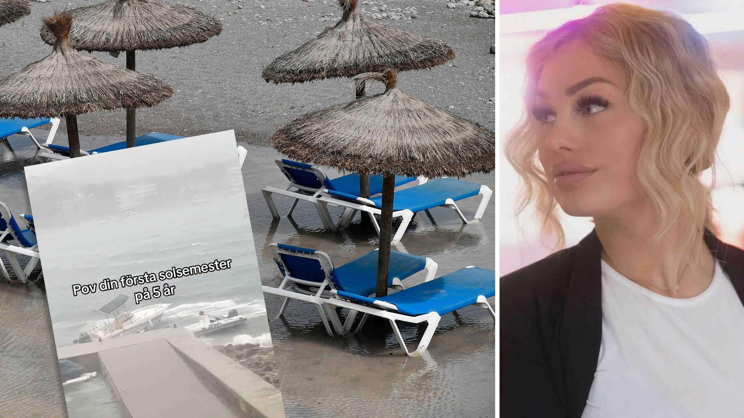 Influencern Matilda Strömstedt, 33 mitt i stormen på Mallorca | Nöje