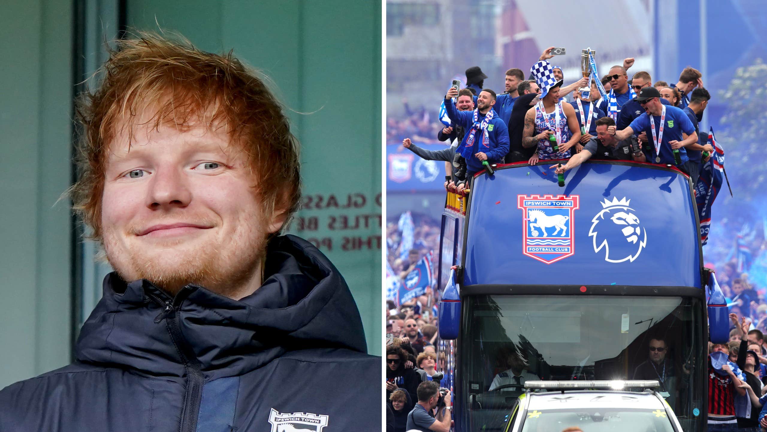 Ed Sheeran köper in sig i Ipswich: ”Varje supporters dröm” | Premier League