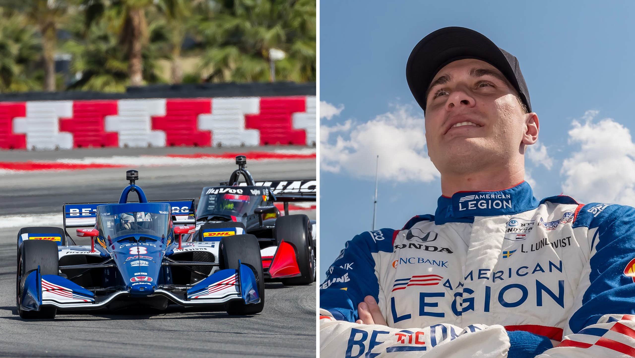 Linus Lunqvist på pallen i nattens Indycar | Motor