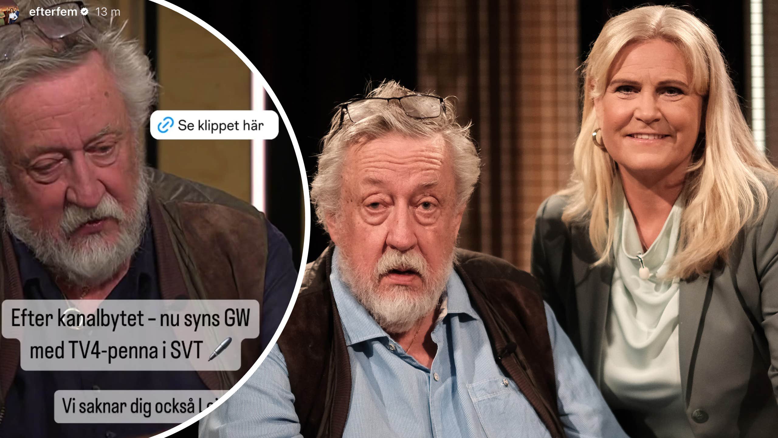 TV4:s blinkning till Leif GW Persson efter avhoppet | Nöje