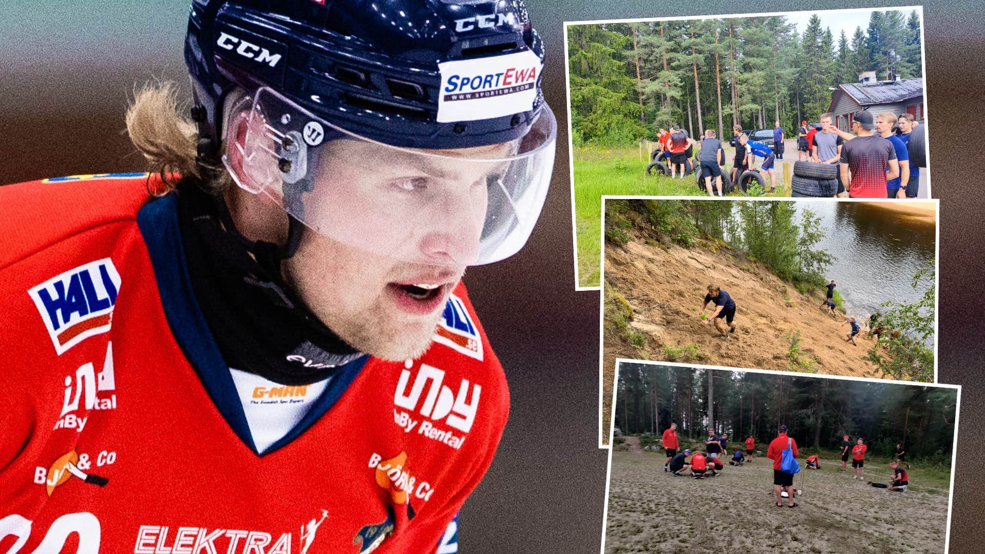 Edsbyns udda försäsongsläger – skickades ut i skogen utan mat | Bandy