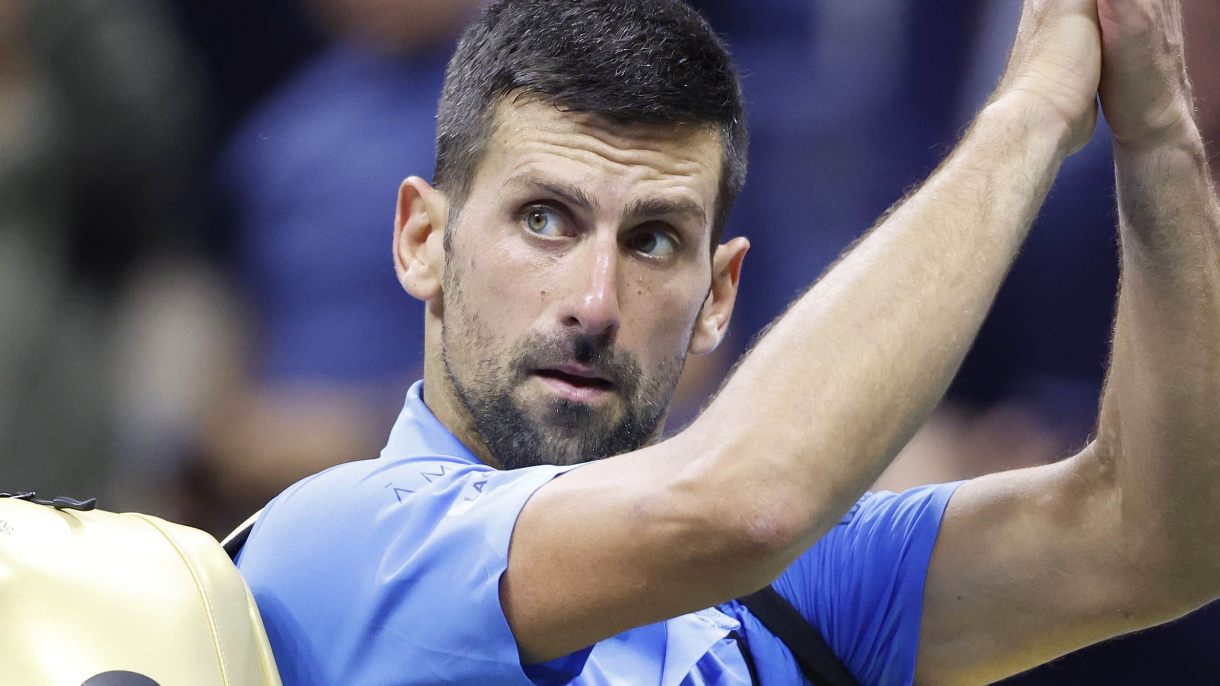 Novak Djokovic utslagen ur US Open