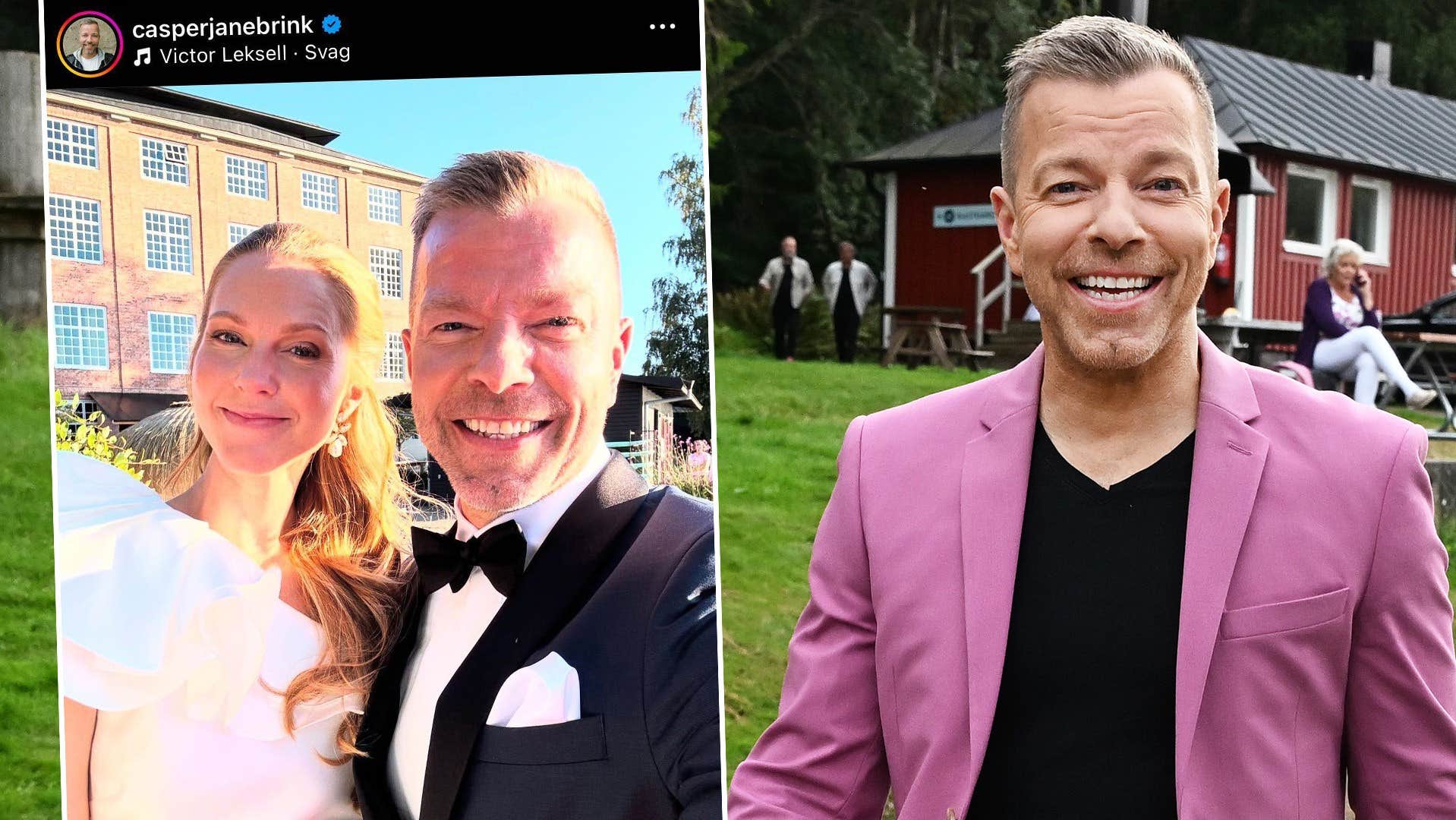 Casper Janebrink har gift sig med Therese Andreasson | Nöje