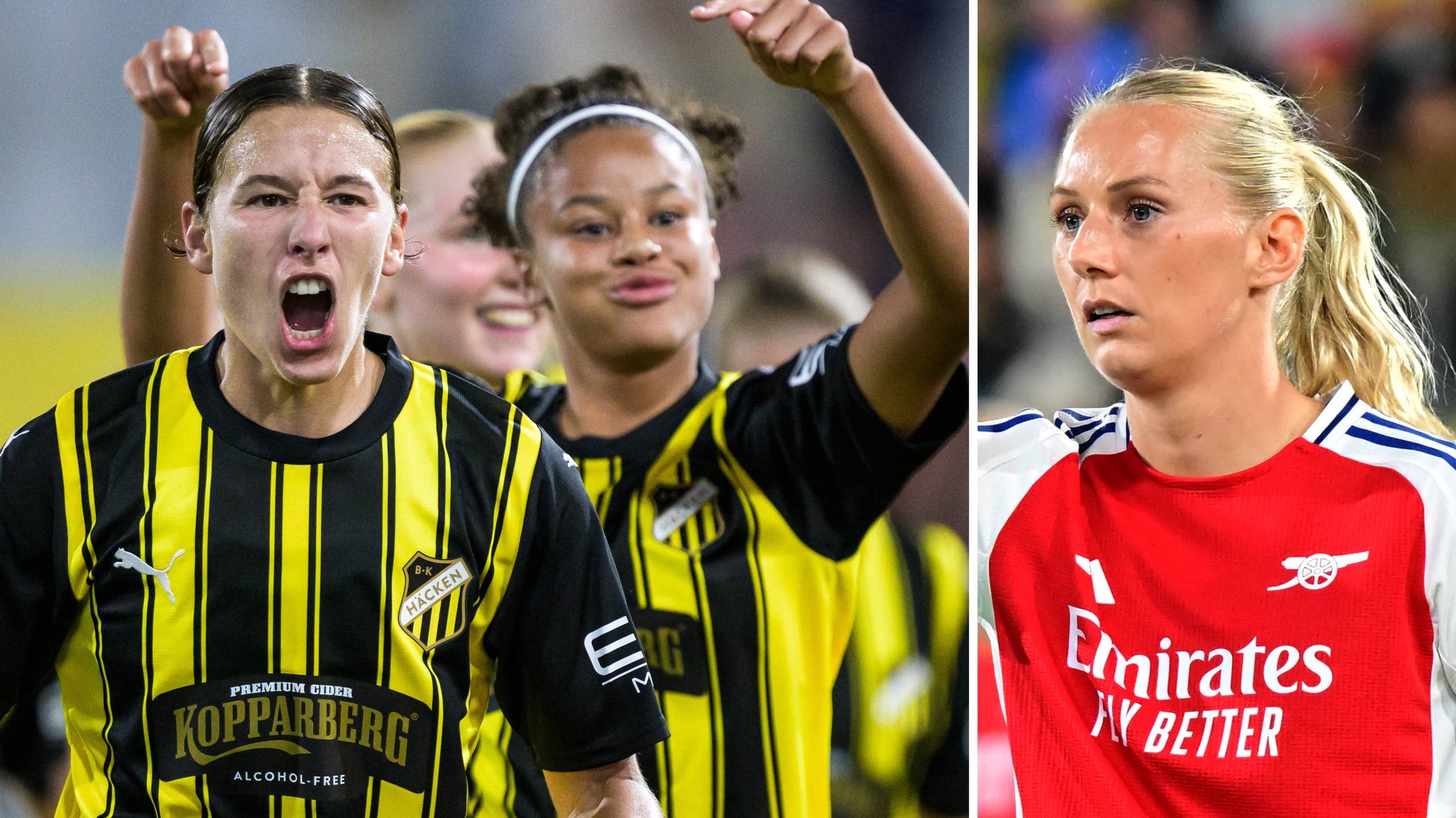 Tabby Tindell hjälte för Häcken – besegrar Arsenal i CL-kvalet | Fotboll