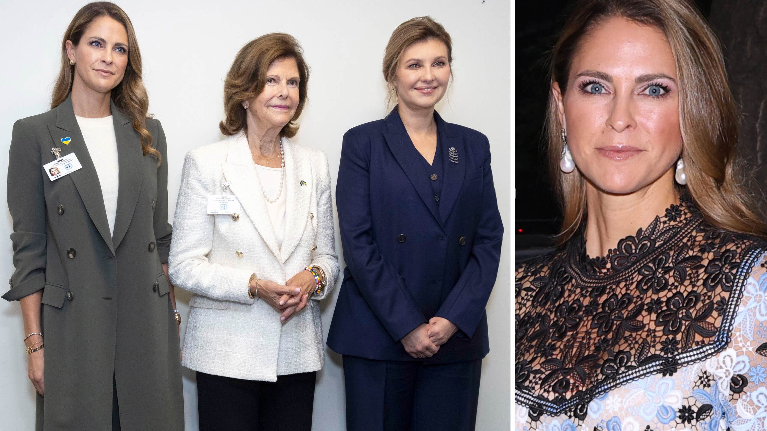 Prinsessan Madeleine hyllar Zelenska: ”Inspiration” | Kungligt