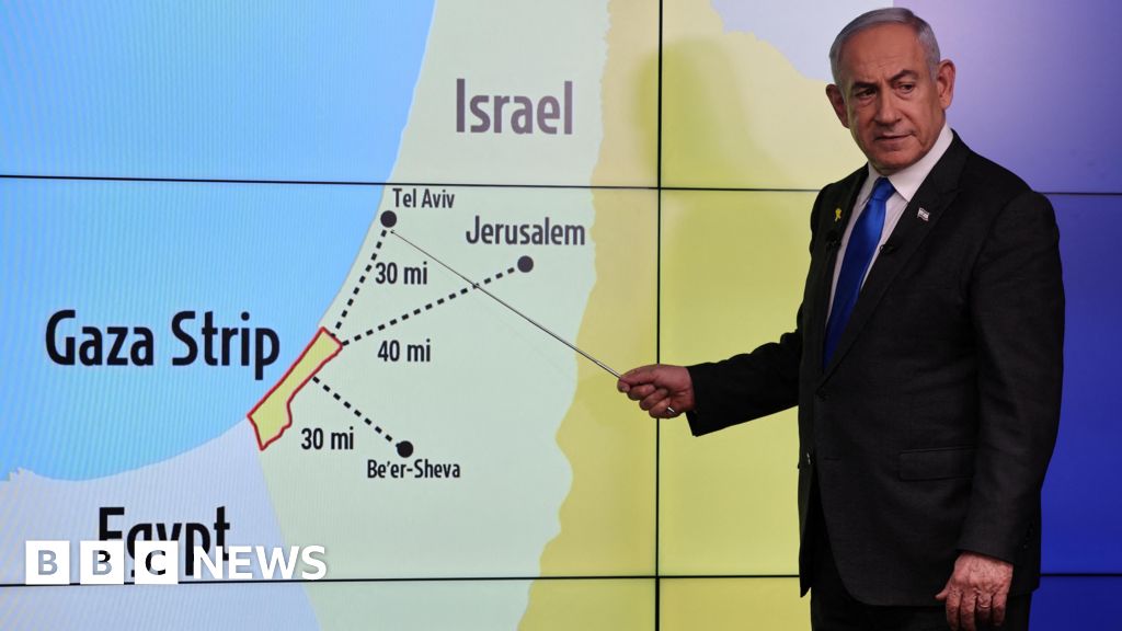 Netanyahu fördubblar kontrollen över Gazas gräns mot Egypten