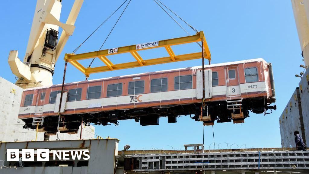 Länken Dar es Salaam till Dodoma är Östafrikas första elektriska tåg