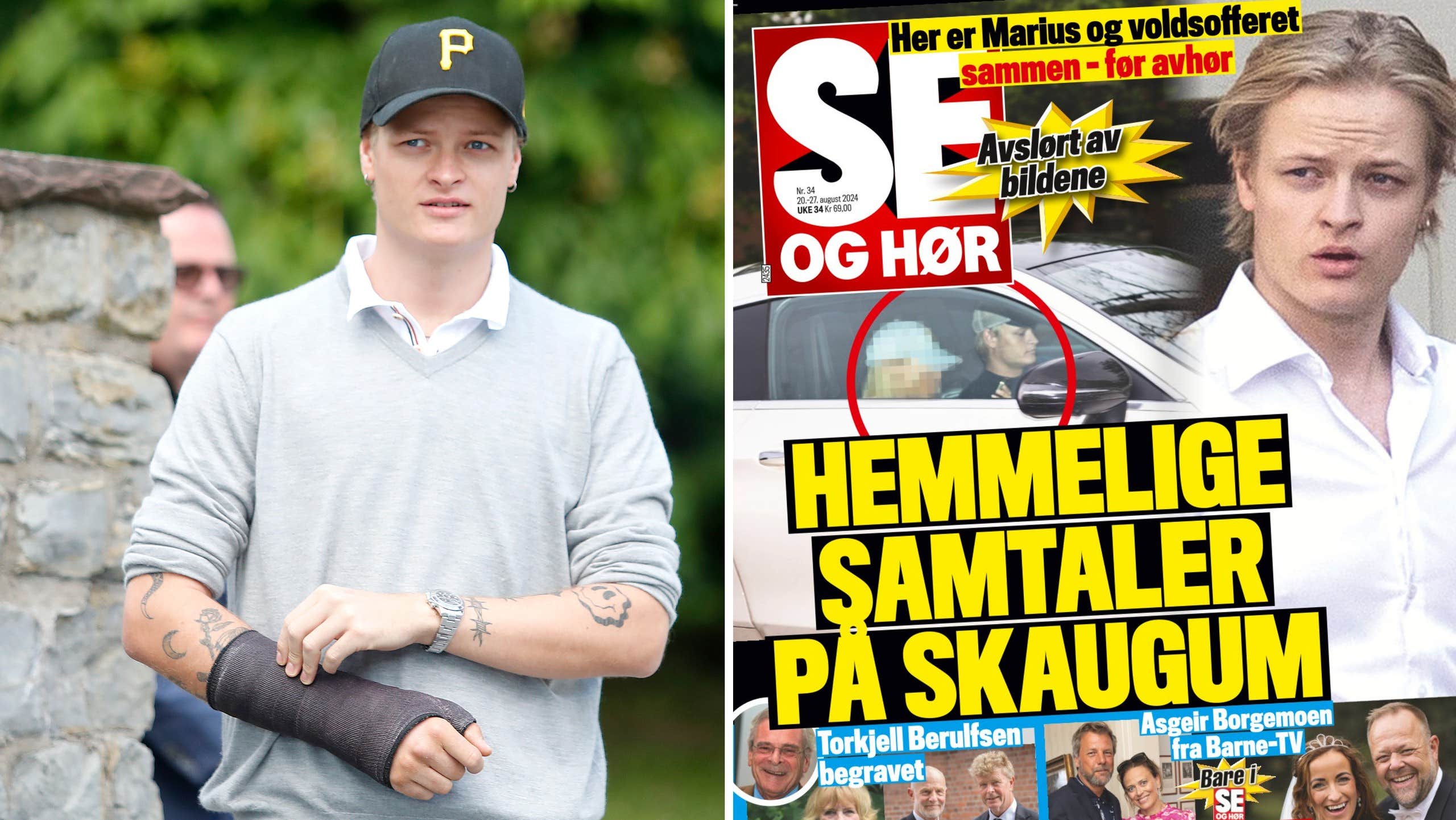 Marius hade kokain i blodet när han greps av norsk polis | Kungligt