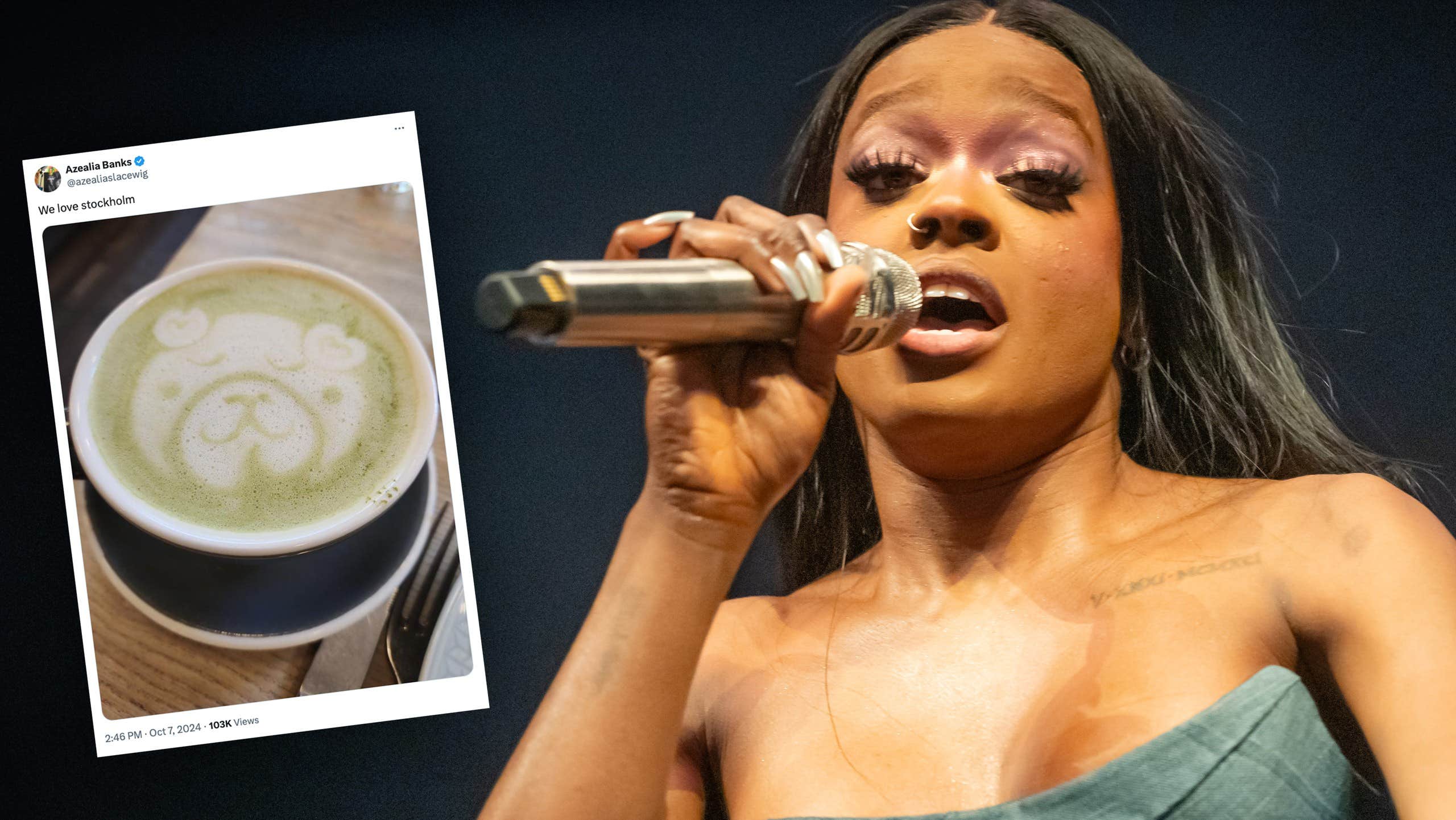 Azealia Banks vändning – hyllar Stockholm efter hatet | Nöje