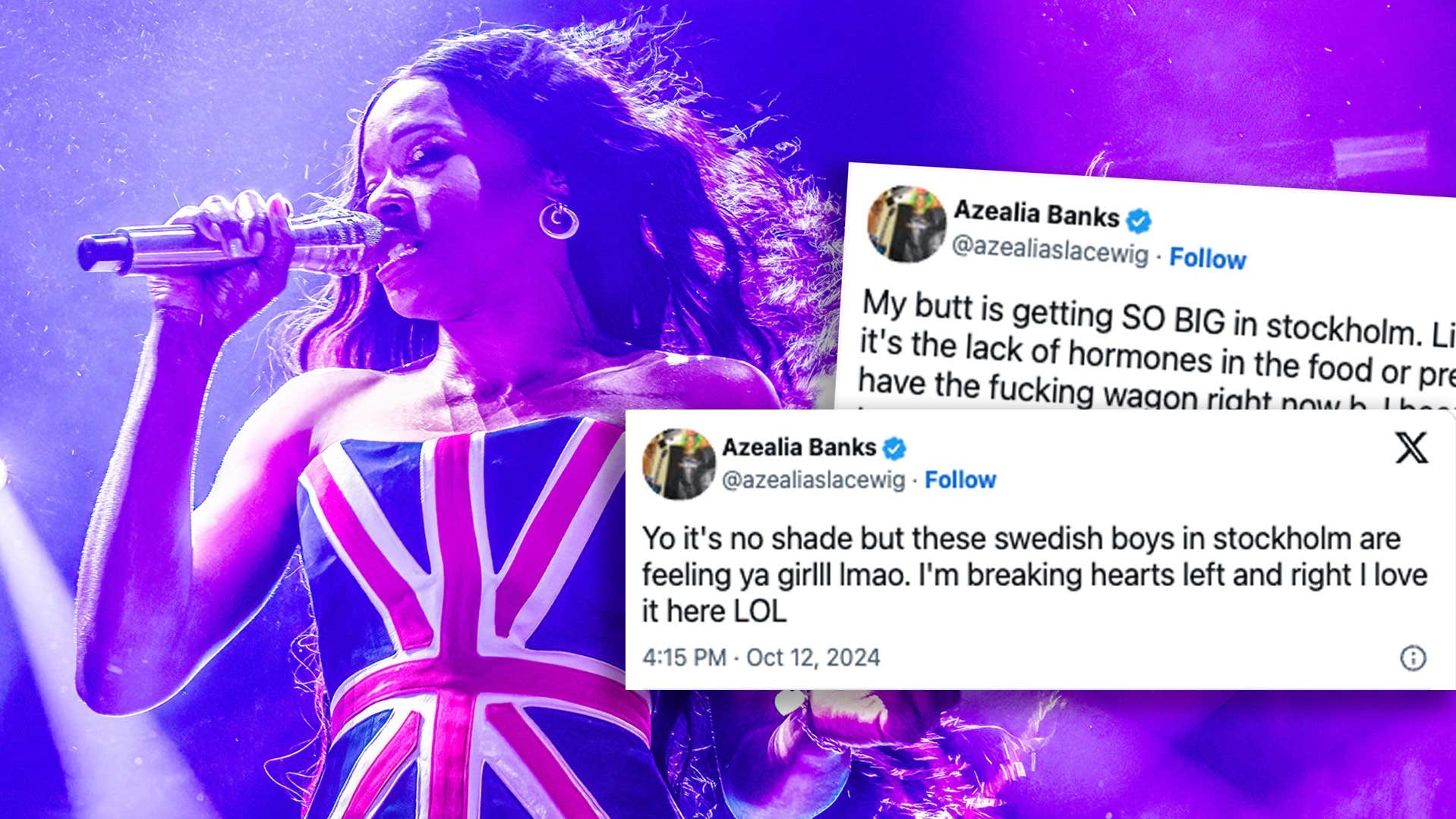 Azealia Banks fortsätter hylla Sverige | Nöje