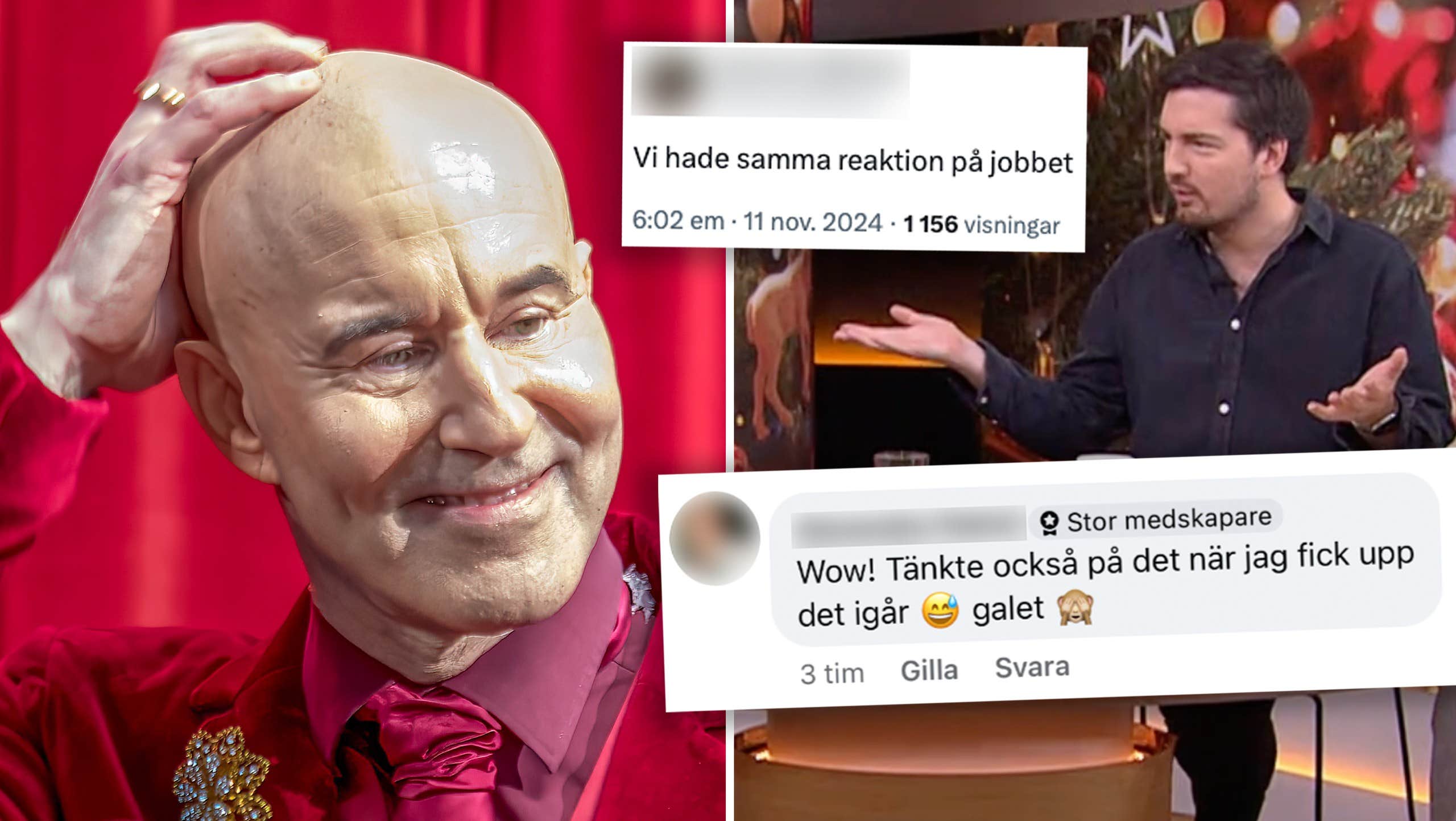 Mark Levengood julvärd i SVT – förvirringen efteråt