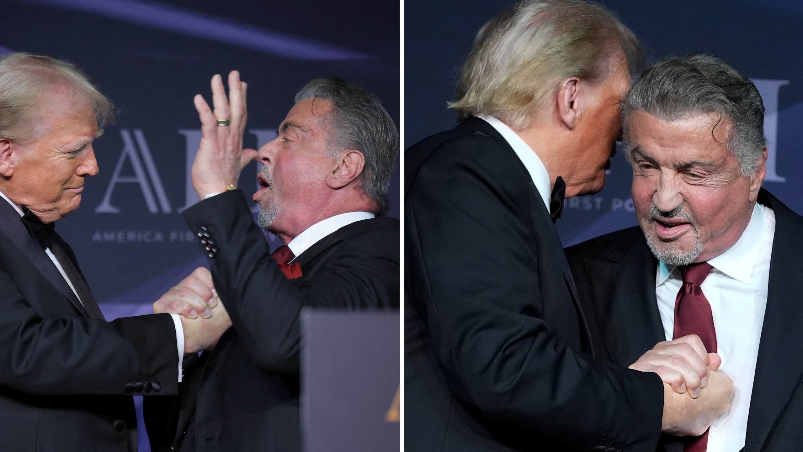 Stallone hyllar Trump: En ny George Washington