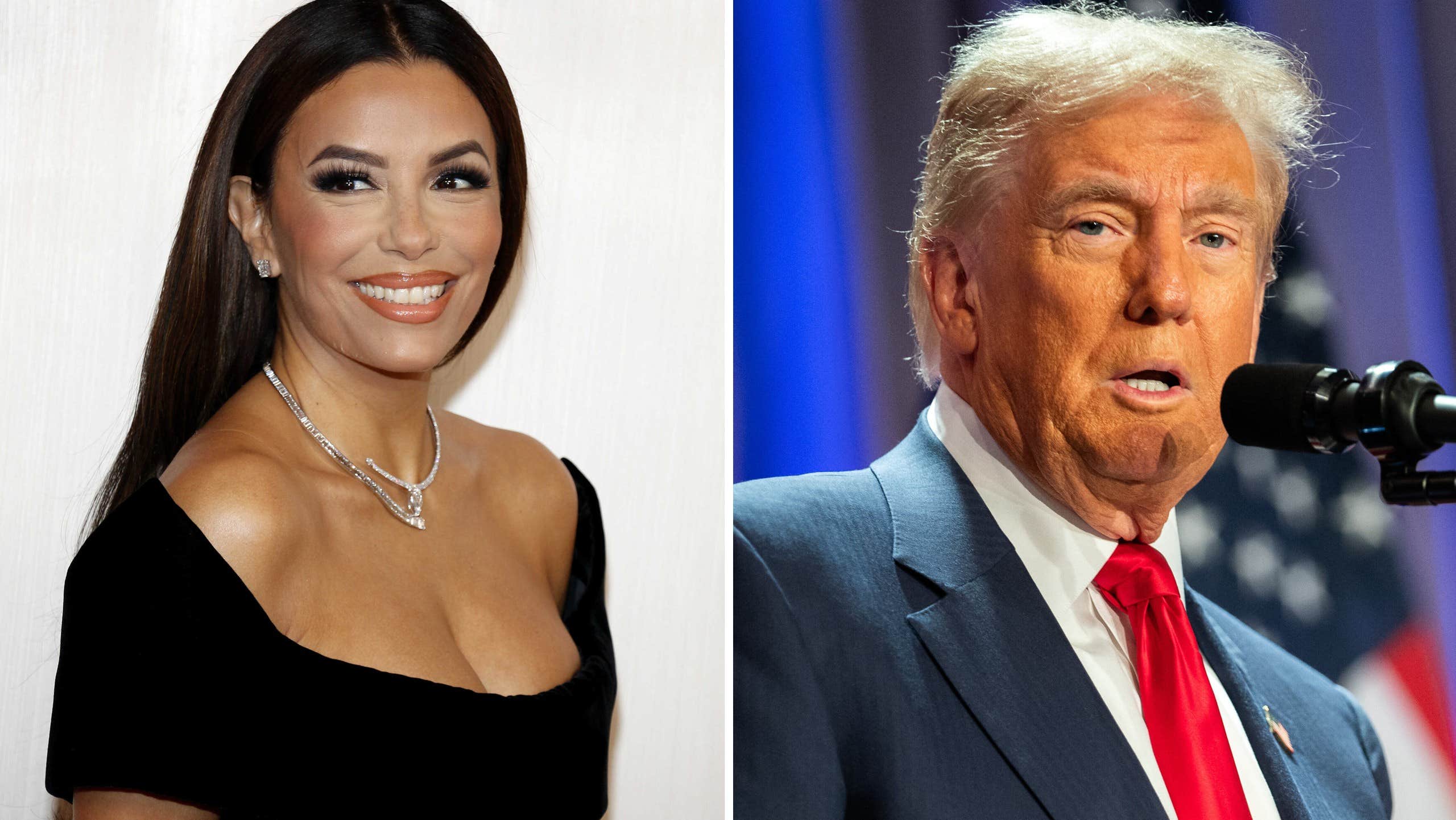 Eva Longoria har lämnat USA – orden om Donald Trumps vinst