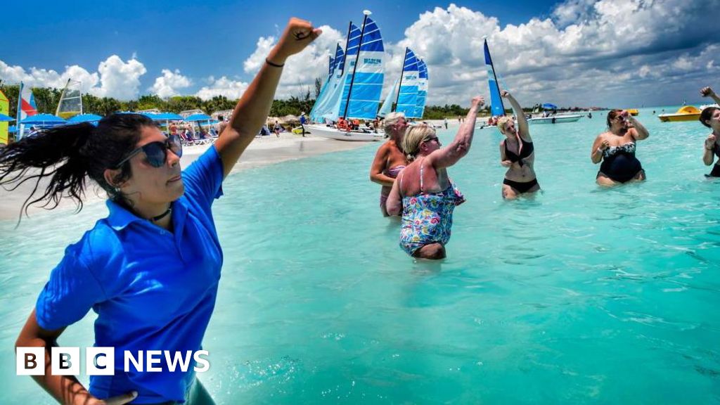 Drabbad av strömavbrott Kubas turistnäring står nu för Trump