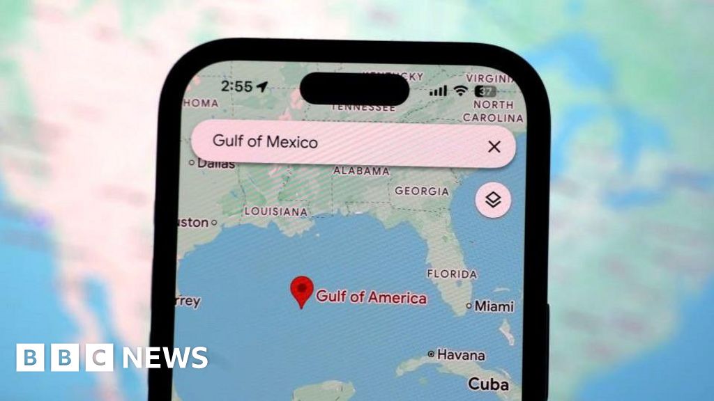 Google Maps blockerar Gulf of America Reviews After Byt namn på kritik