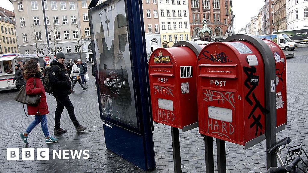 Danmarks posttjänst för att sluta leverera brev