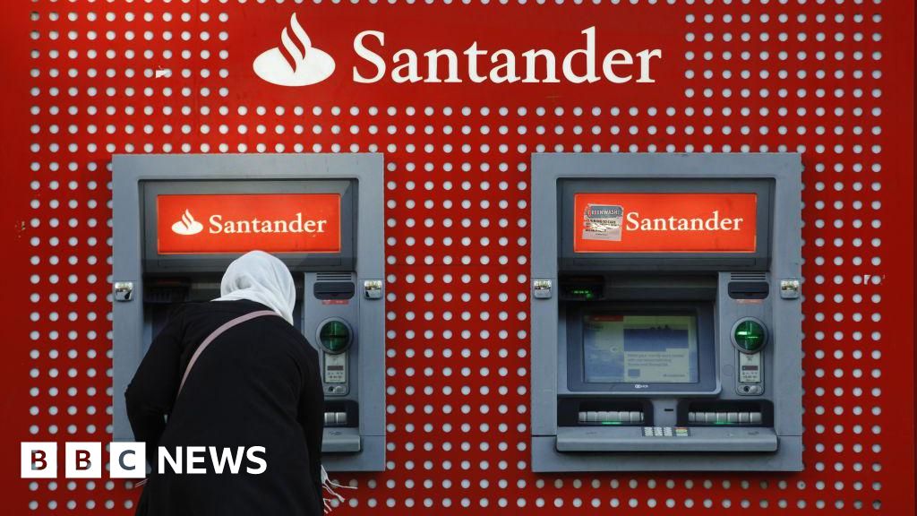 Santander stänger 95 filialer över hela Storbritannien