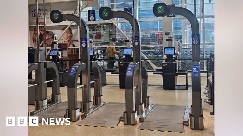 Tesco Trials Giant Trolley Scales in Gateshead