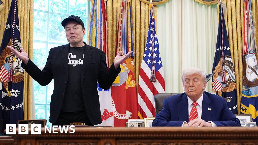 Tesla-aktier träffade när Trump-Musk Feud exploderar